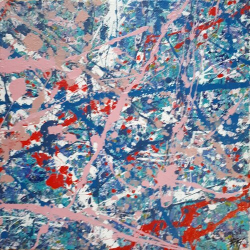 Tableau  Dripping 21 N°112 de Hari, Pintura a la venta en Singulart