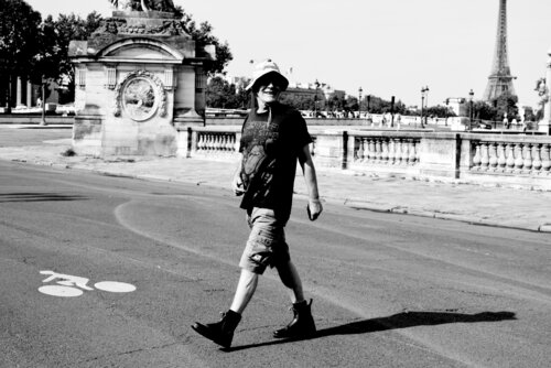 "A Rolling Stone In Paris " JO Tuck