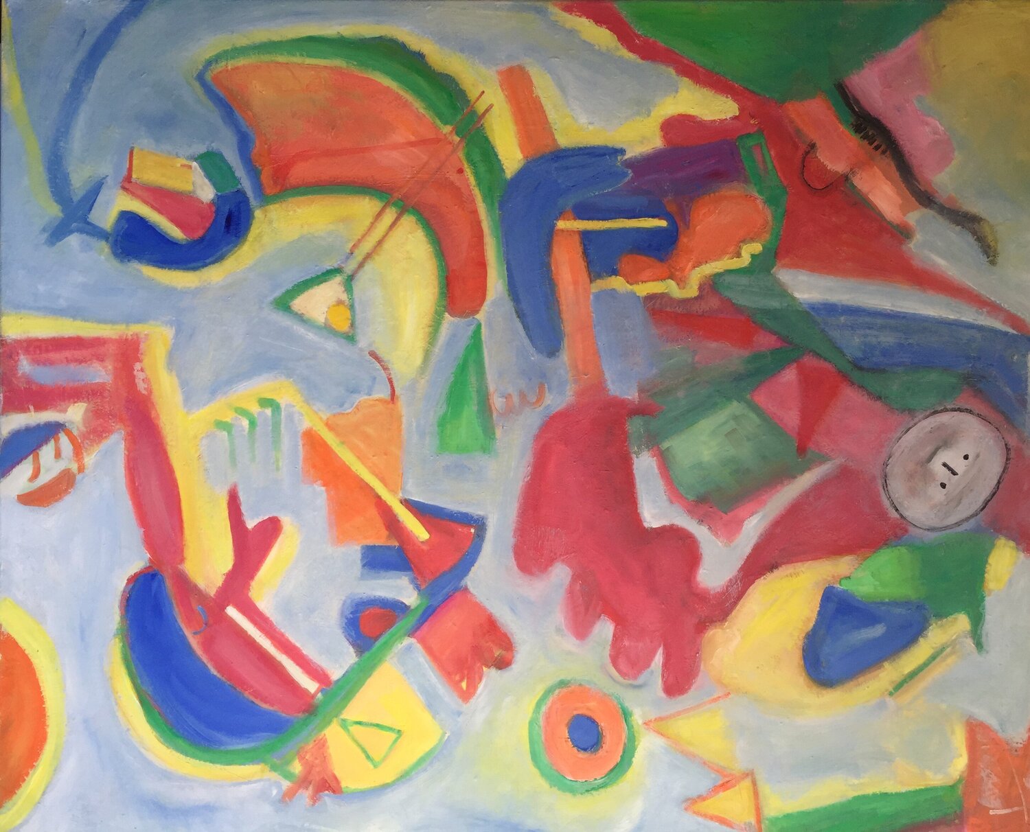 "Abstract Painting-Bright Day" JO Tuck Original painting for sale