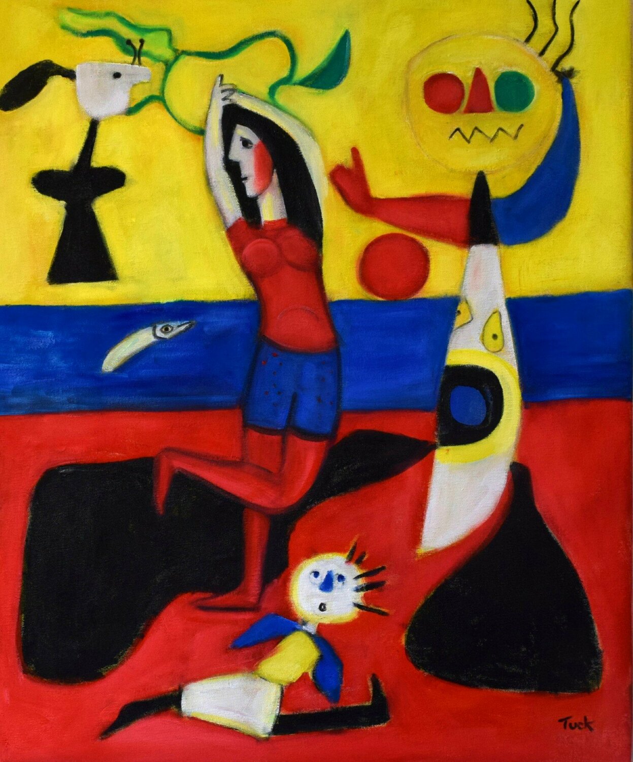 "A Spring Fantasy " JO Tuck