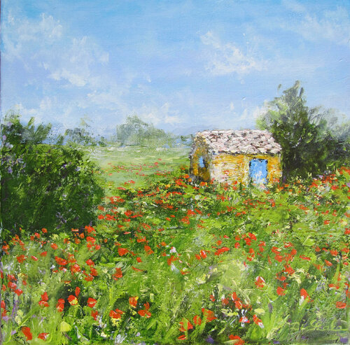 le cabanon di Brigitte Di Scala, Pittura in vendita su Singulart