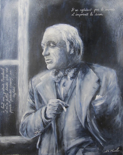 Don Pablo by Brigitte Di Scala, Painting for Sale on Singulart