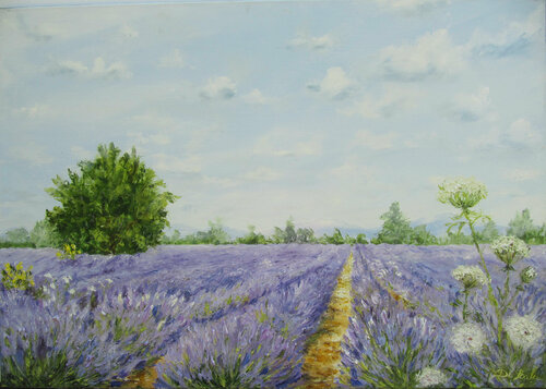 les fées du parfum di Brigitte Di Scala, Pittura in vendita su Singulart