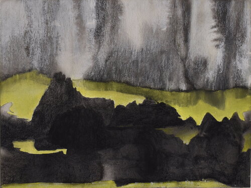 Falaise et rocher de Sylvia Rhud, Dibujo a la venta en Singulart