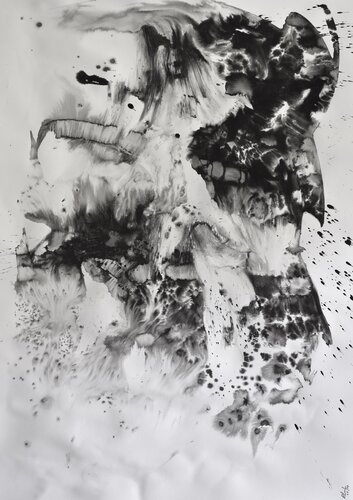 Synesthésie III van Sylvia Rhud, Tekening te koop op Singulart