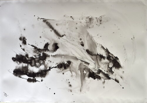 Synesthésie VI van Sylvia Rhud, Tekening te koop op Singulart