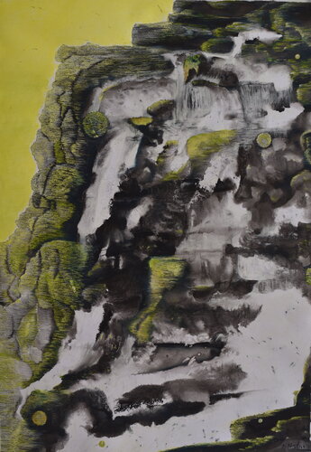 Synesthésie VII van Sylvia Rhud, Tekening te koop op Singulart