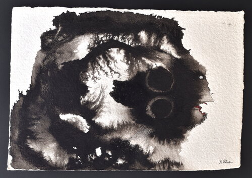 IMPACT IV van Sylvia Rhud, Tekening te koop op Singulart