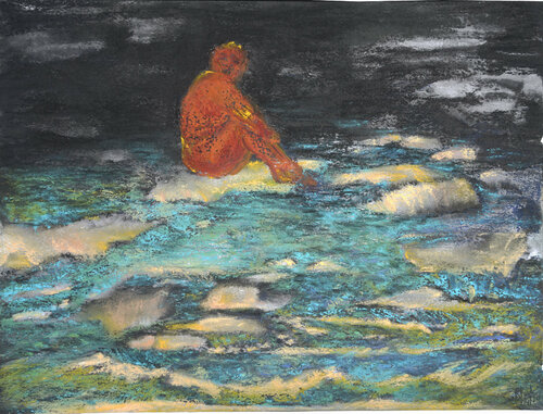 Narcisse 4 van Sylvia Rhud, Tekening te koop op Singulart