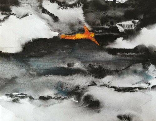 Narcisse 6 de Sylvia Rhud, Dibujo a la venta en Singulart