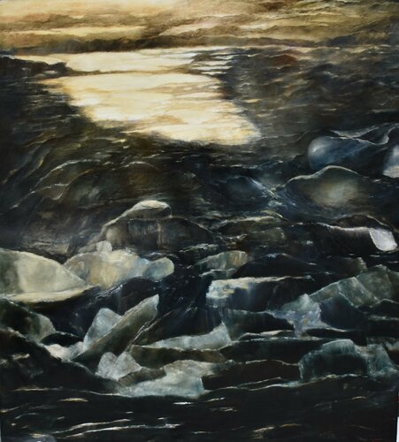 Crépuscule van Sylvia Rhud, Schilderij te koop op Singulart