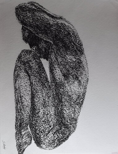 Human XVI von Sylvia Rhud, Zeichnungen kaufen auf Singulart