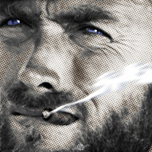 Clint Eastwood Western par Tony Rubino, Peinture en vente sur Singulart