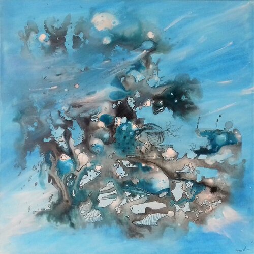 Fond marin de ANVAL, Pintura a la venta en Singulart