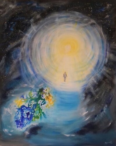 Le Retour by ANVAL, 油畫 for Sale on Singulart