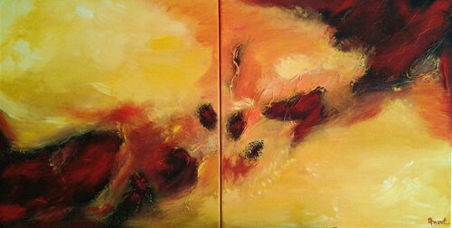 Vibrations Automnales van ANVAL, Schilderij te koop op Singulart