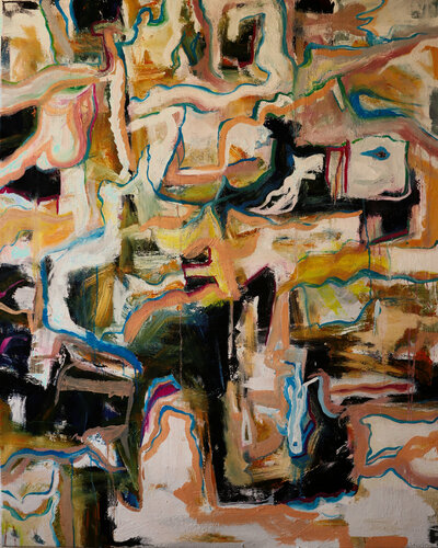 Face the music. 4 of 4 van Claudio Scotoni, Schilderij te koop op Singulart