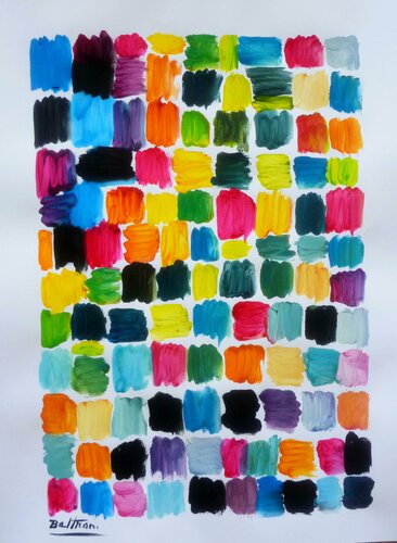 Patchwork by Pierre-Yves Beltran, Work on Paper for Sale on Singulart