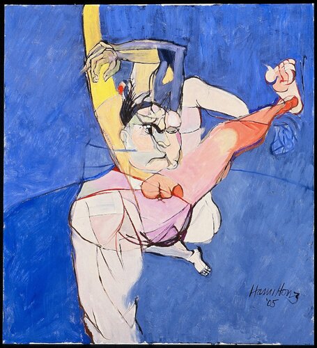 Bill as a Treskelion van James A Hamilton III, Schilderij te koop op Singulart