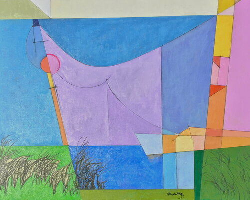 Surfside No. 2 van James A Hamilton III, Schilderij te koop op Singulart