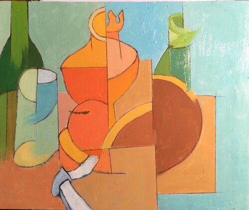 Still Life with Wooden Bowl James A Hamilton III