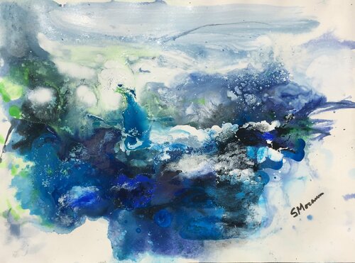 Tumultueux by Steliana MOCANU, Work on Paper for Sale on Singulart