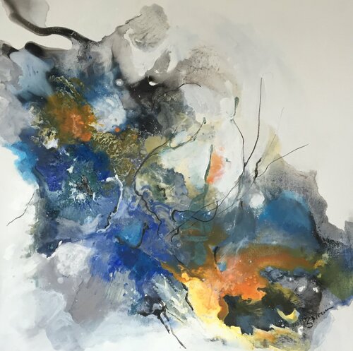 Jardin suspendu 1 van Steliana MOCANU, Schilderij te koop op Singulart