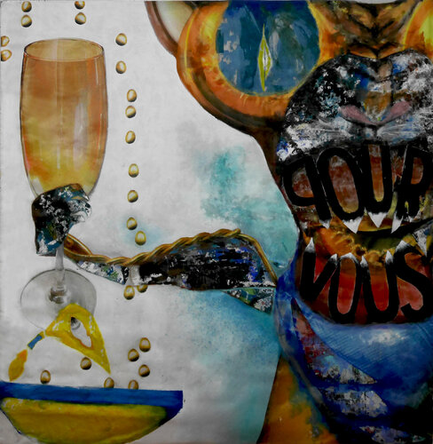 Partie de campagne 15- Pour vous von Véronique Egloff, Malerei kaufen auf Singulart