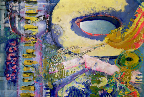 De toutes façons - ecce puer 2 von Véronique Egloff, Malerei kaufen auf Singulart