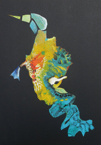 Birdies 13 par Véronique Egloff, Œuvre sur papier en vente sur Singulart