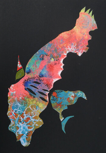 Birdies 2 di Véronique Egloff, Opera su carta in vendita su Singulart