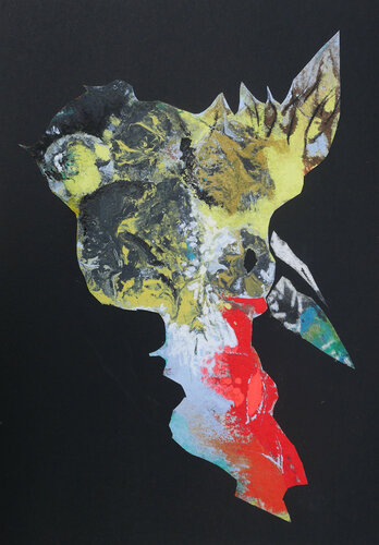 Birdies 1 par Véronique Egloff, Œuvre sur papier en vente sur Singulart