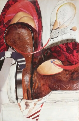 femme au repos by Véronique Egloff, Work on Paper for Sale on Singulart