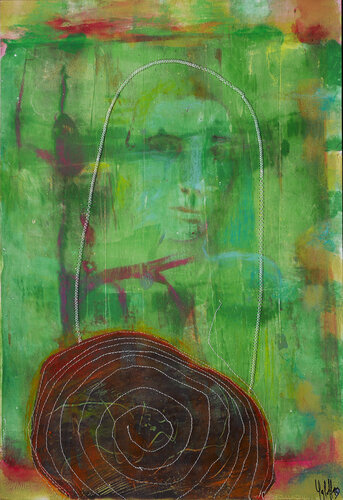 femmes, je vous aime 6 par Véronique Egloff, Œuvre sur papier en vente sur Singulart