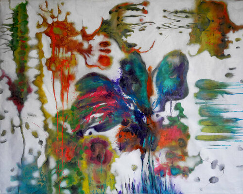 Into the wild4 von Véronique Egloff, Malerei kaufen auf Singulart