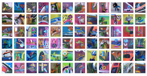 biodiversité à ma façon van Véronique Egloff, Schilderij te koop op Singulart