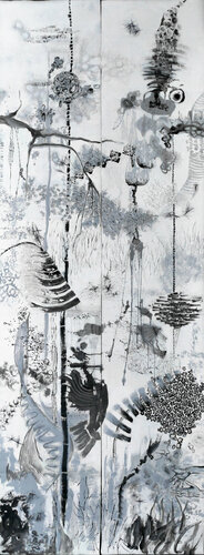 Confinement 6 par Véronique Egloff, Œuvre sur papier en vente sur Singulart