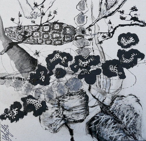 Confinement 13 par Véronique Egloff, Œuvre sur papier en vente sur Singulart