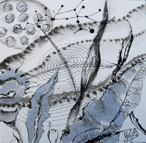 Confinement 14 par Véronique Egloff, Œuvre sur papier en vente sur Singulart