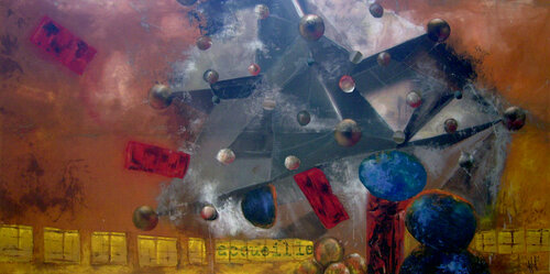 Accueille ! van Véronique Egloff, Schilderij te koop op Singulart