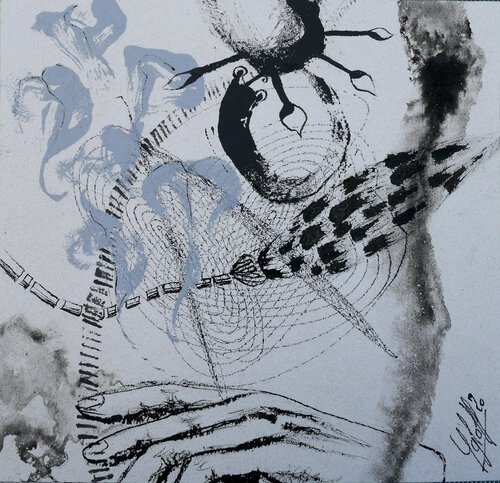 Confinement 16 par Véronique Egloff, Œuvre sur papier en vente sur Singulart