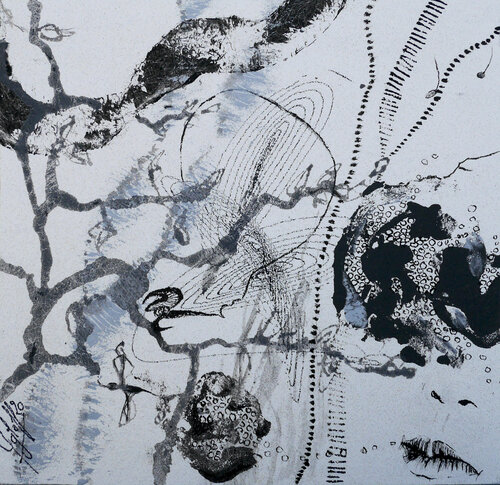 Confinement 17 par Véronique Egloff, Œuvre sur papier en vente sur Singulart