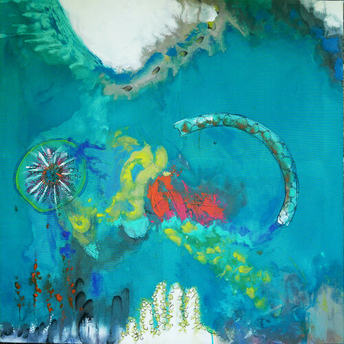 Into the wild 6 van Véronique Egloff, Schilderij te koop op Singulart