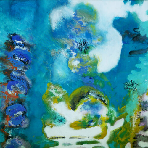 Into the wild 9 van Véronique Egloff, Schilderij te koop op Singulart