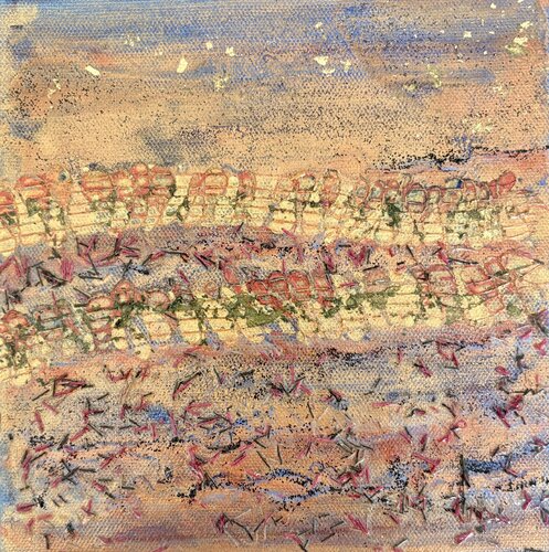 Salt marsh 19 di Jenny Price, Pittura in vendita su Singulart