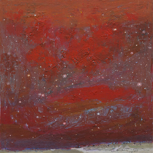 Mappa di stelle von Natale Addamiano, Malerei kaufen auf Singulart