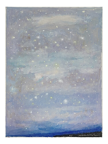 Le stelle von Natale Addamiano, Malerei kaufen auf Singulart