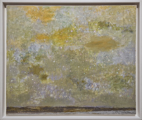 Sera stellata by Natale Addamiano, 회화 for Sale on Singulart