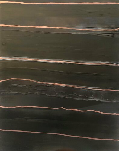 Brown and copper de Catherine LE ROUX, Pintura a la venta en Singulart