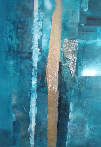 Profondeurs di Catherine LE ROUX, Pittura in vendita su Singulart